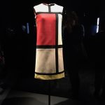 Mondriaan-jurk in Museum YSL.