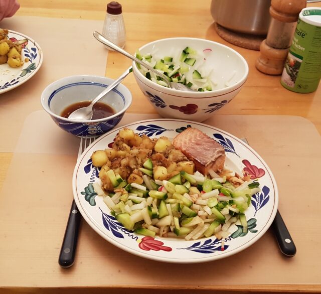 Rauwkostsalade met rettich uit de groentetas