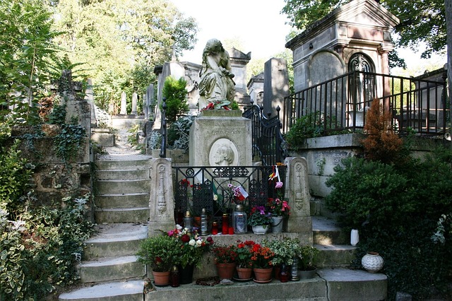 Pere Lachaise graftombe Chopin