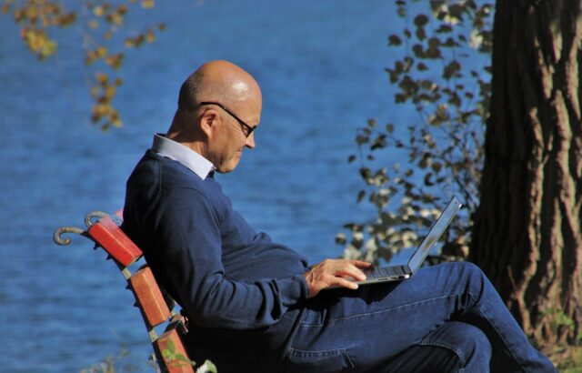 “Zelfs op vakantie moet die laptop mee”