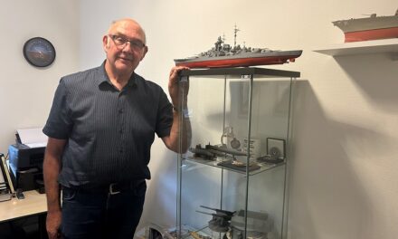 Terug naar hobby uit zijn jeugd: modelschepen bouwen