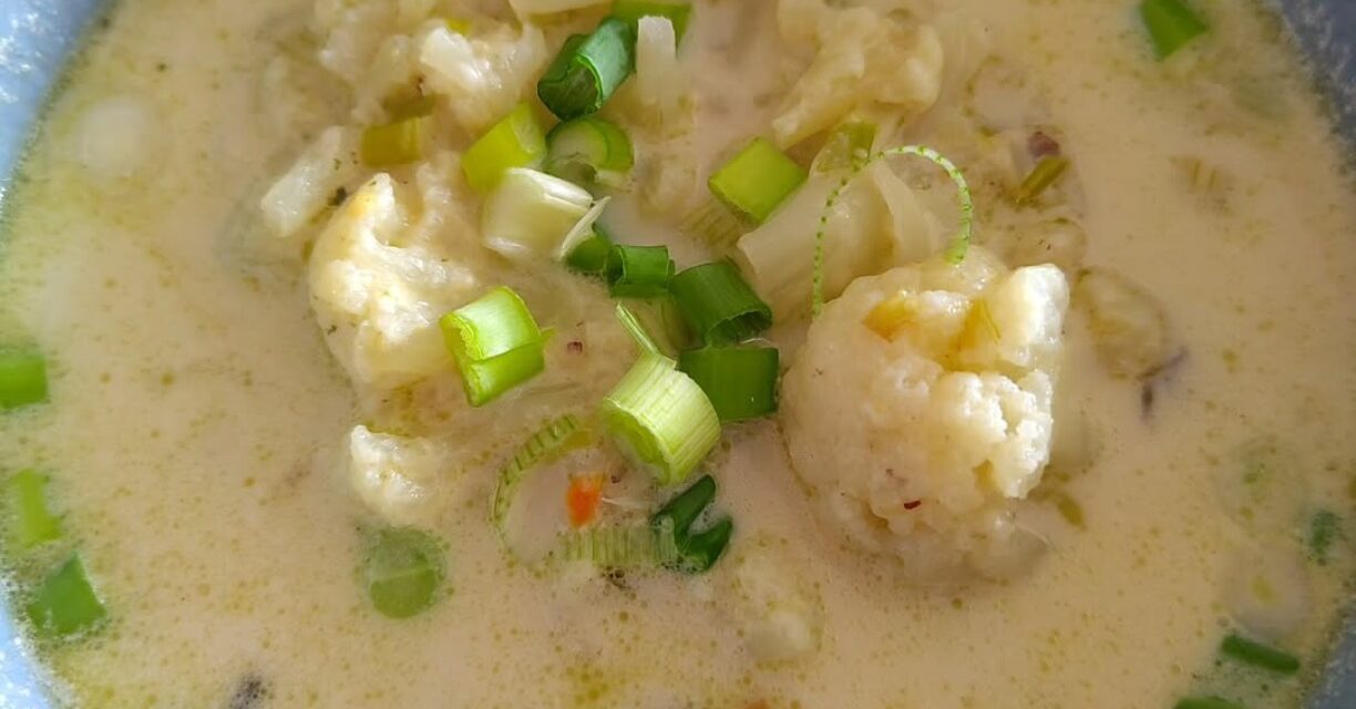 Gezond en goedkoop: bloemkoolsoep met kaas