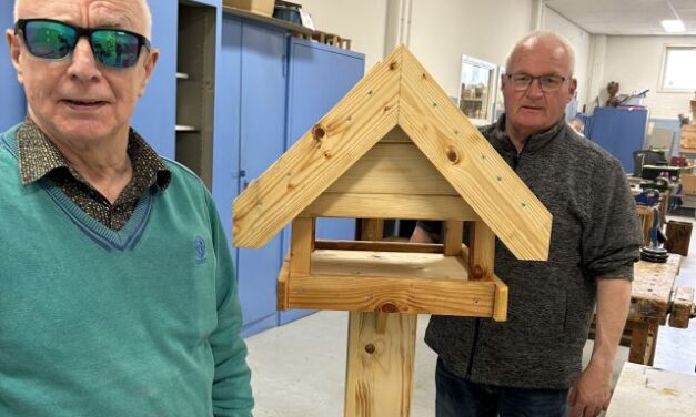 Houtbewerking kan ook met braille duimstok