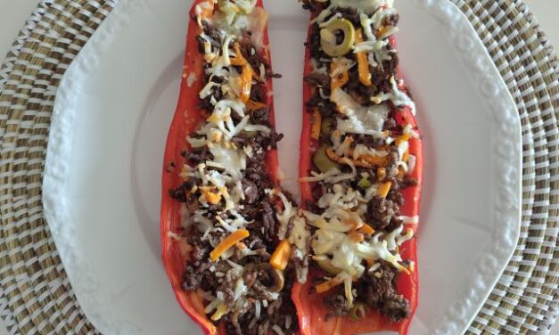 Gezond en goedkoop: gevulde puntpaprika