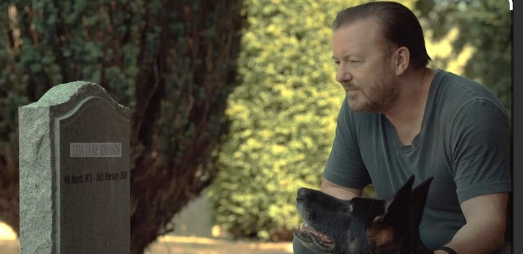 Netflix-serie ‘After Life’ biedt lach en traan