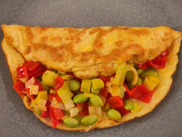 Gevulde omelet