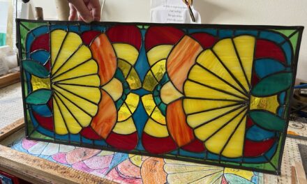 Hobby glas-in-lood helpt bij acceptatie ziekte