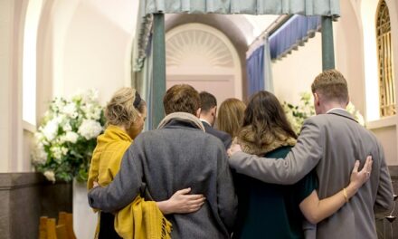 Rouw in beeld bij begrafenis