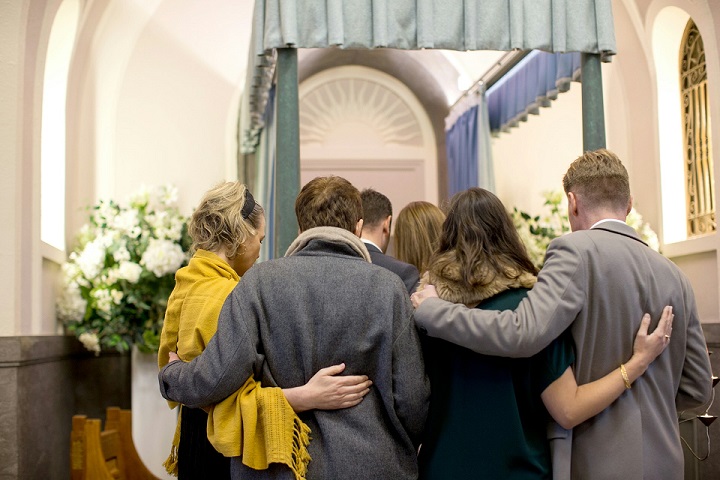 Rouw in beeld bij begrafenis