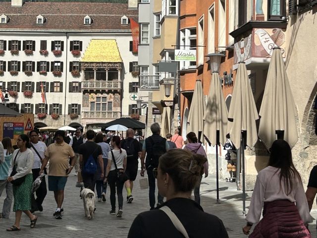 Met Interrail Europa door. 2e stop Innsbruck