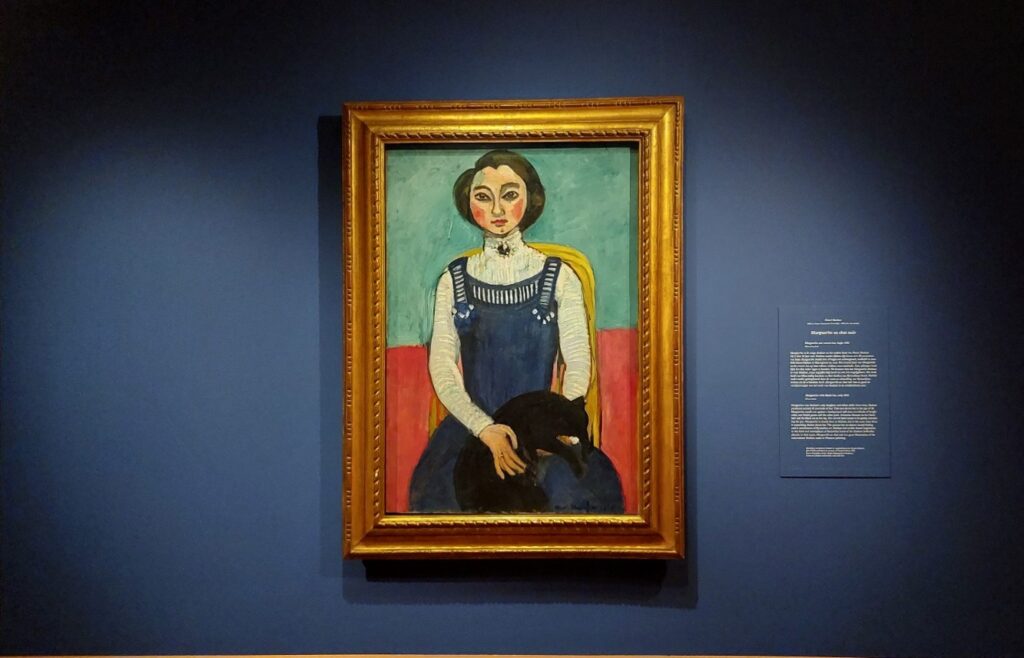 Matisse Marguerite met zwarte kat