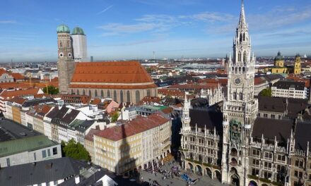 Met Interrail Europa door. 1e stop München