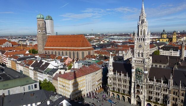 Met Interrail Europa door. 1e stop München