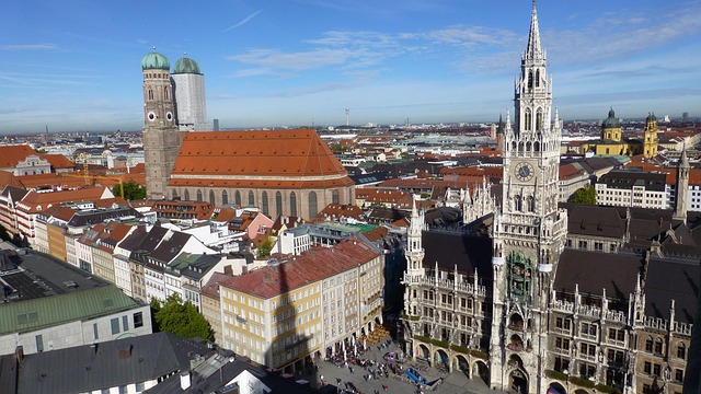 Met Interrail Europa door. 1e stop München